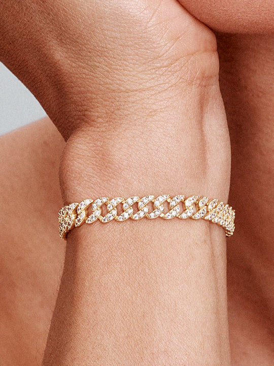 Moissanite Cuban Bracelet