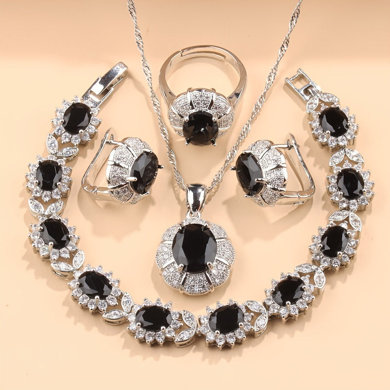 5pcs Women's Fashion Jewelry Set