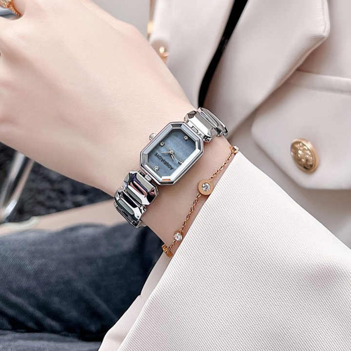 Silver-Toned Fashionable Casual Watch
