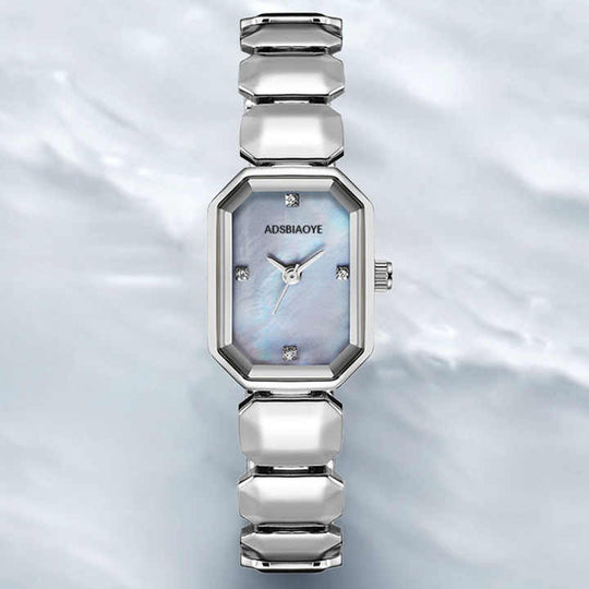 Silver-Toned Fashionable Casual Watch