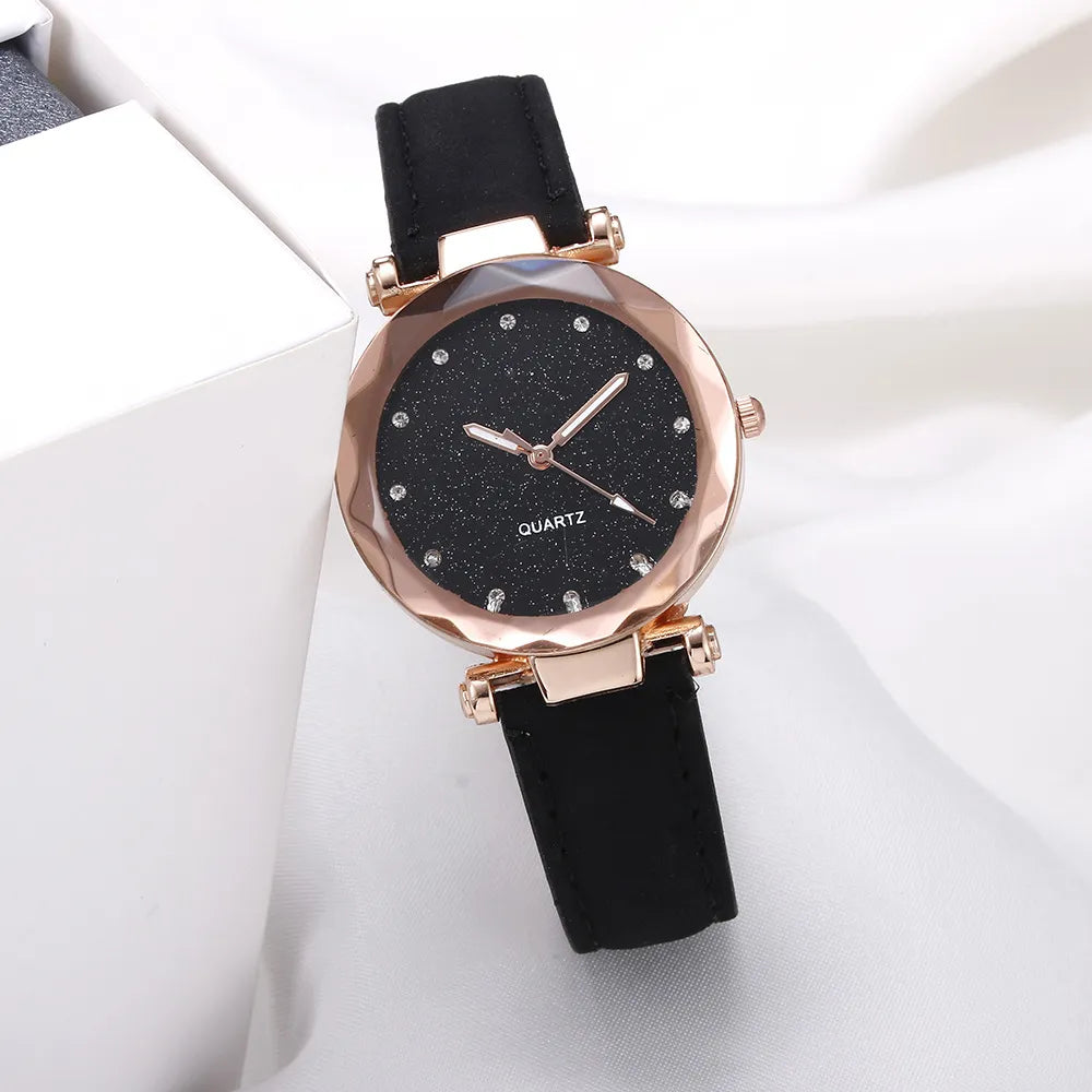 Chic Rhinestone Modern Watch
