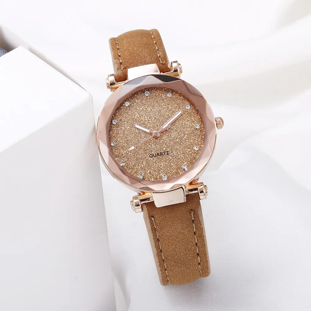 Chic Rhinestone Modern Watch