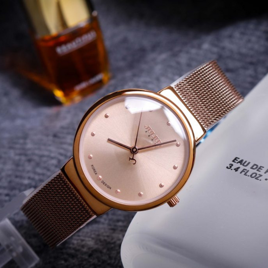 Ultra-Thin Mesh Quartz Watch