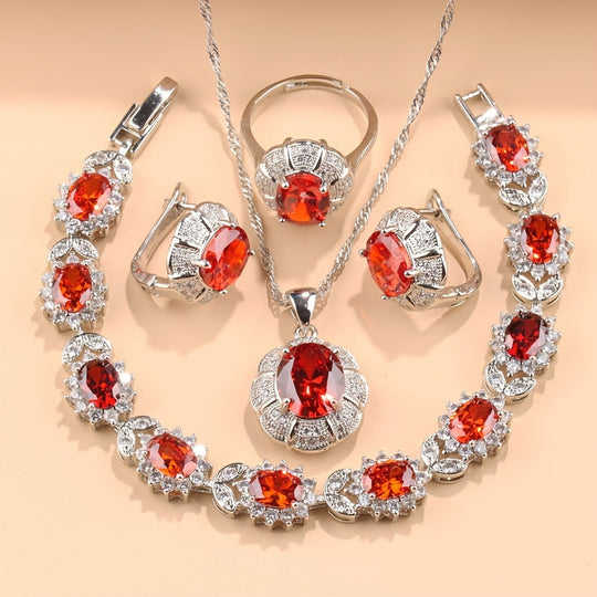 5pcs Women's Fashion Jewelry Set