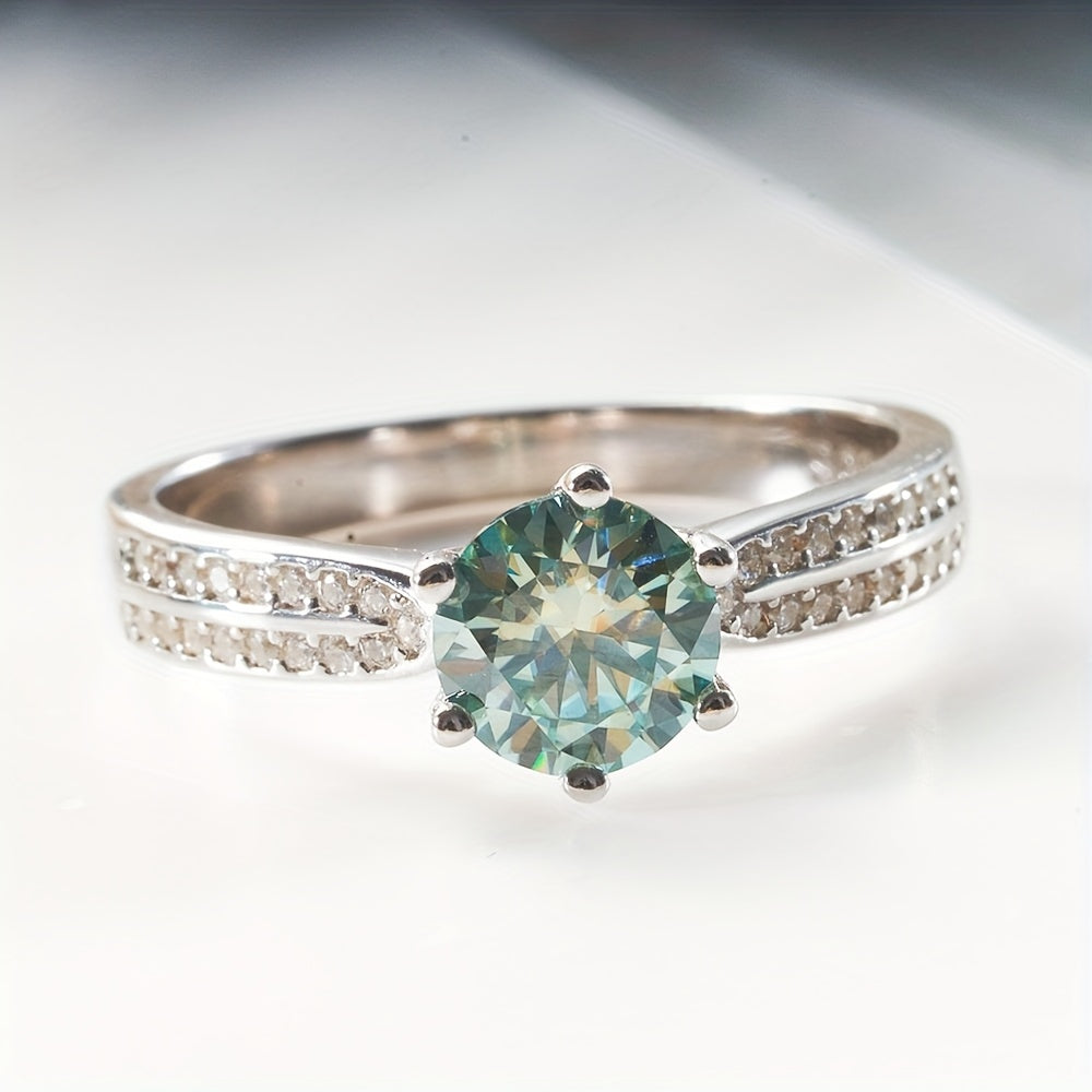Moissanite Engagement Ring