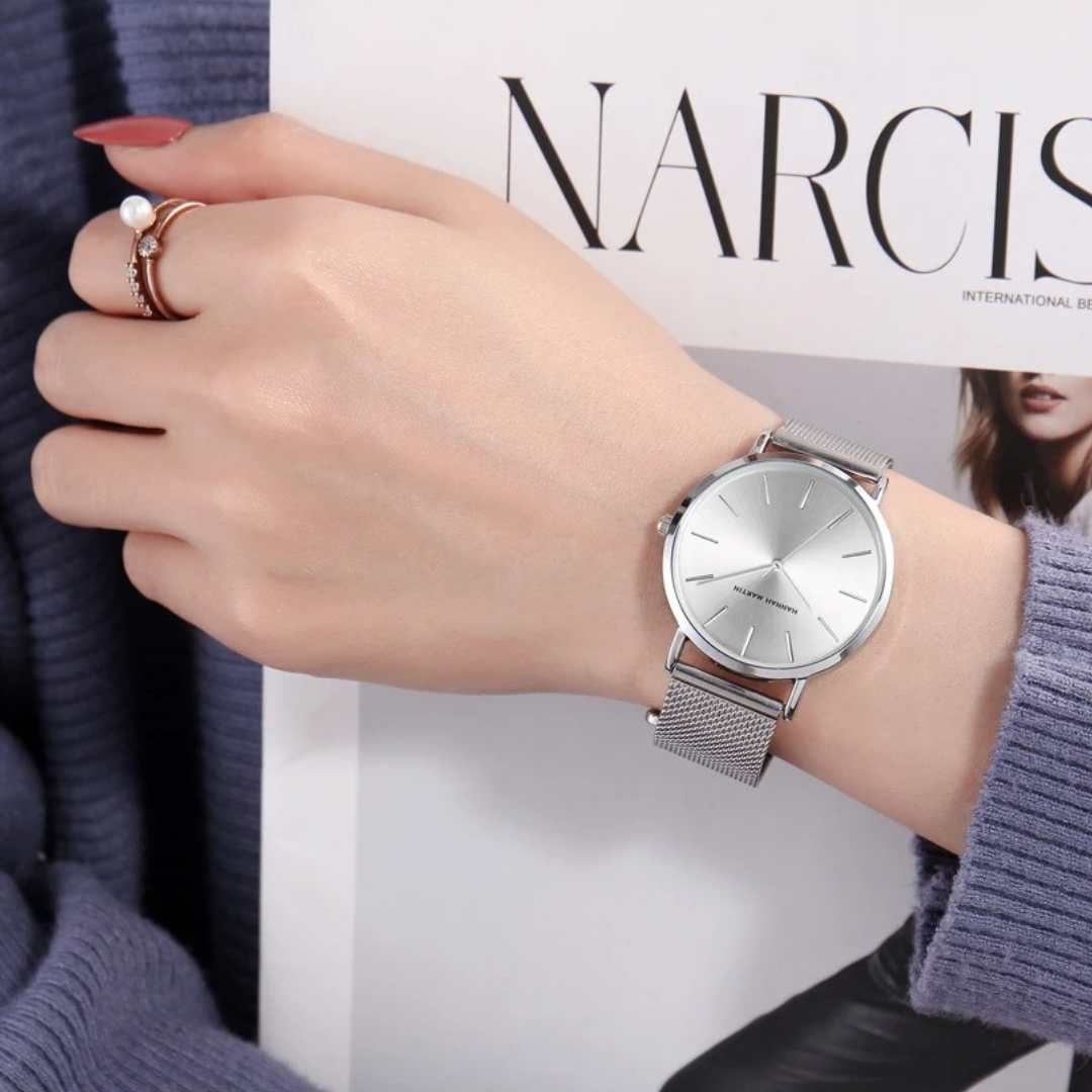 Elegant Steel Strap Fashion Watch