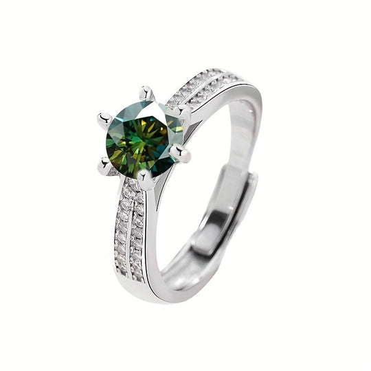 Moissanite Engagement Ring