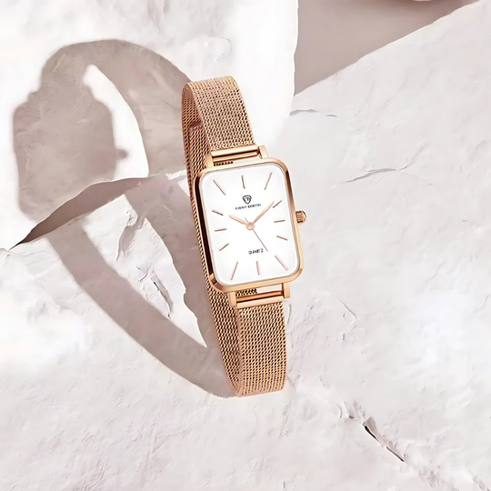 Mesh Band Minimalist Quartz Watch