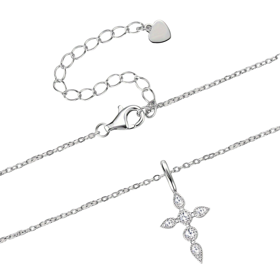 Elegant Cross Pendant Necklace