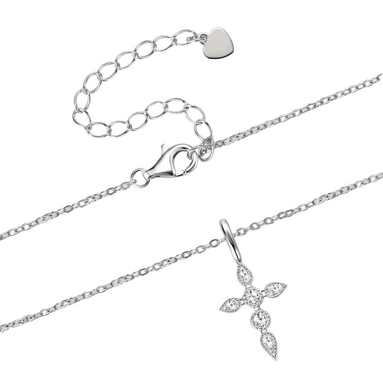 Elegant Cross Pendant Necklace