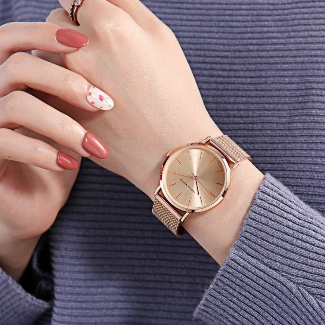 Elegant Steel Strap Fashion Watch