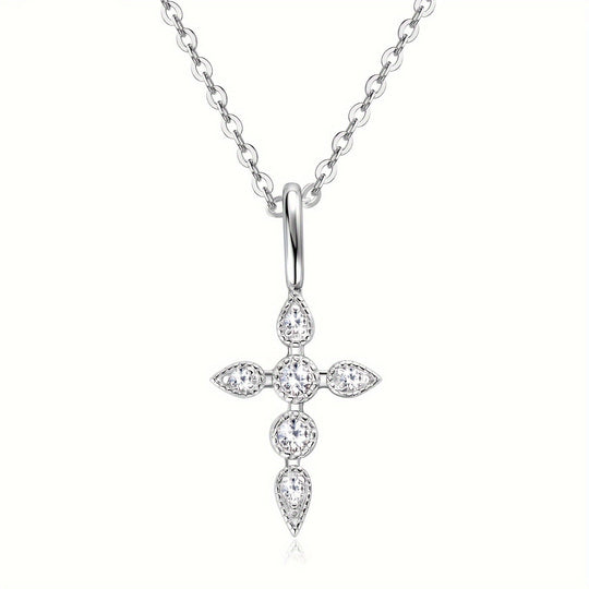 Elegant Cross Pendant Necklace