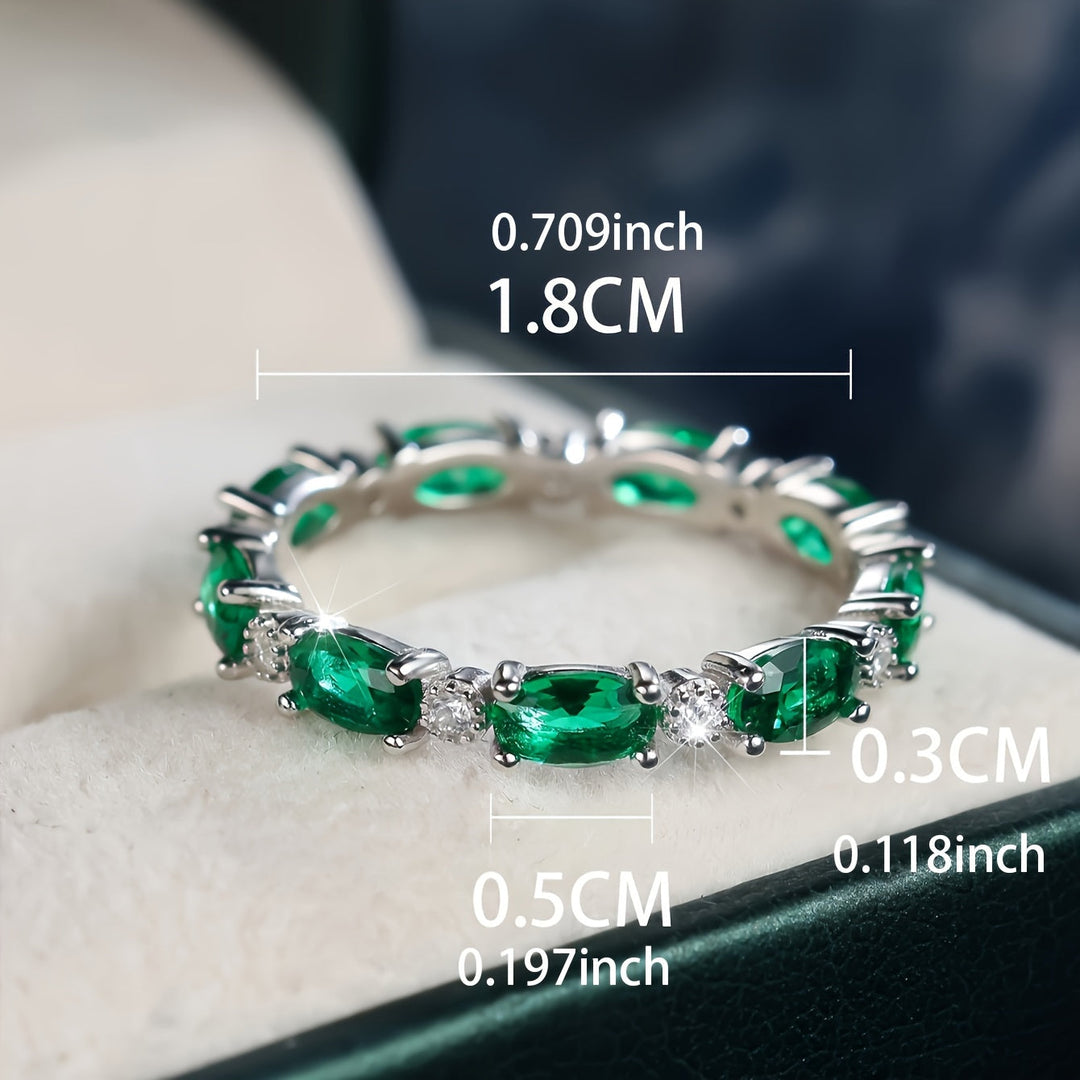 Full Circle Zirconia Ring