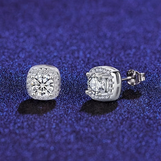 3-Piece Square Zirconia Jewelry Set