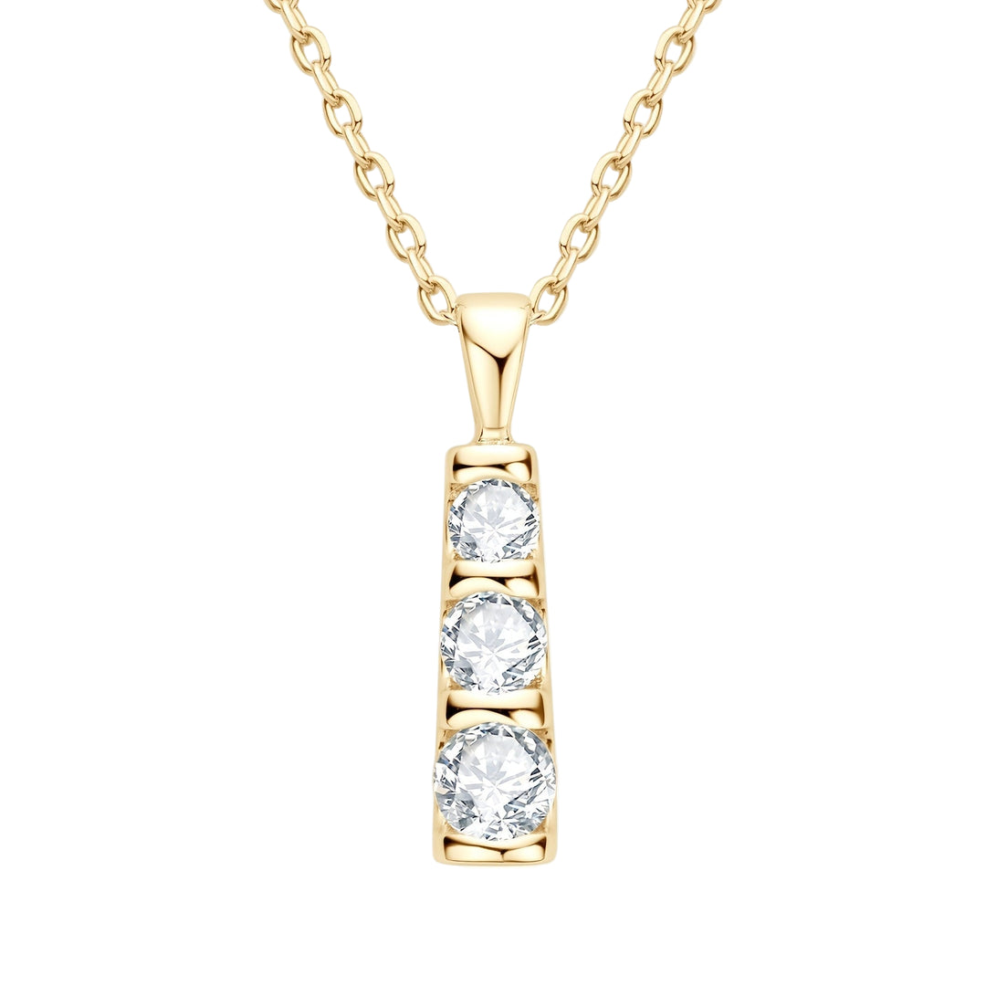 Moissanite Pendant Necklace