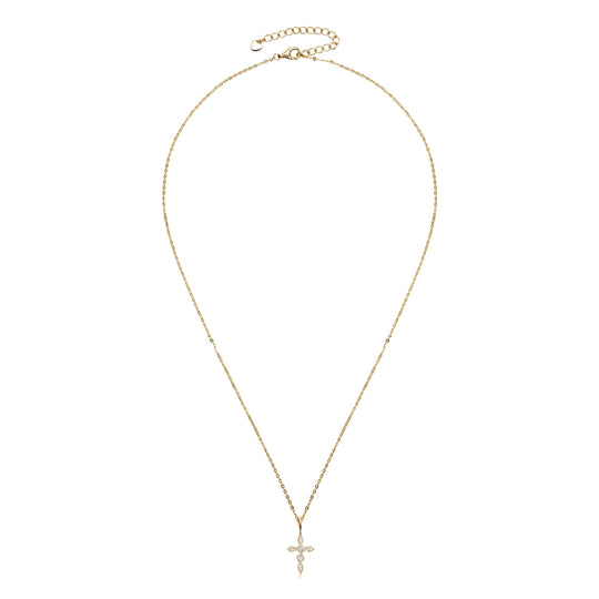 Elegant Cross Pendant Necklace