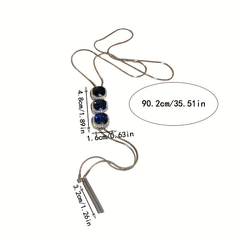 Rectangular Pendant Necklace