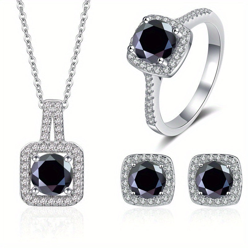 Moissanite Jewelry Set