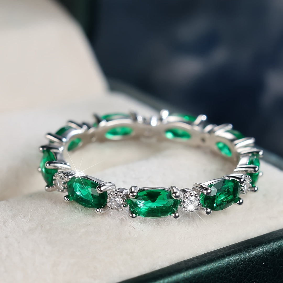 Full Circle Zirconia Ring