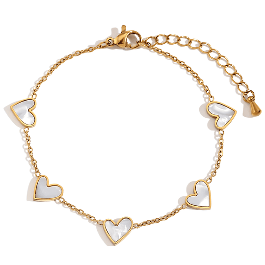 Sunlit Heart Bracelet