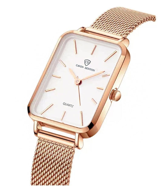 Mesh Band Minimalist Quartz Watch