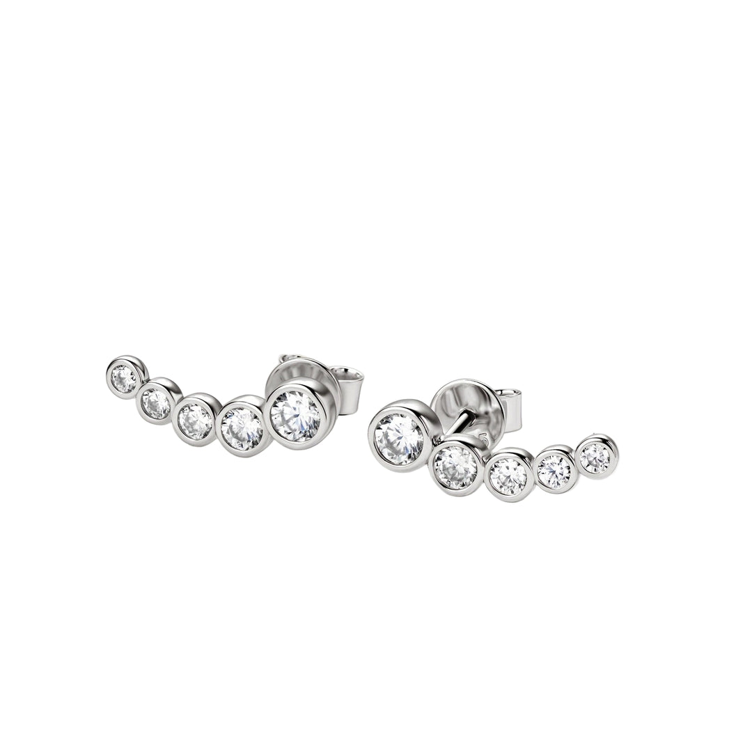 Elegant Moissanite Stud Earrings