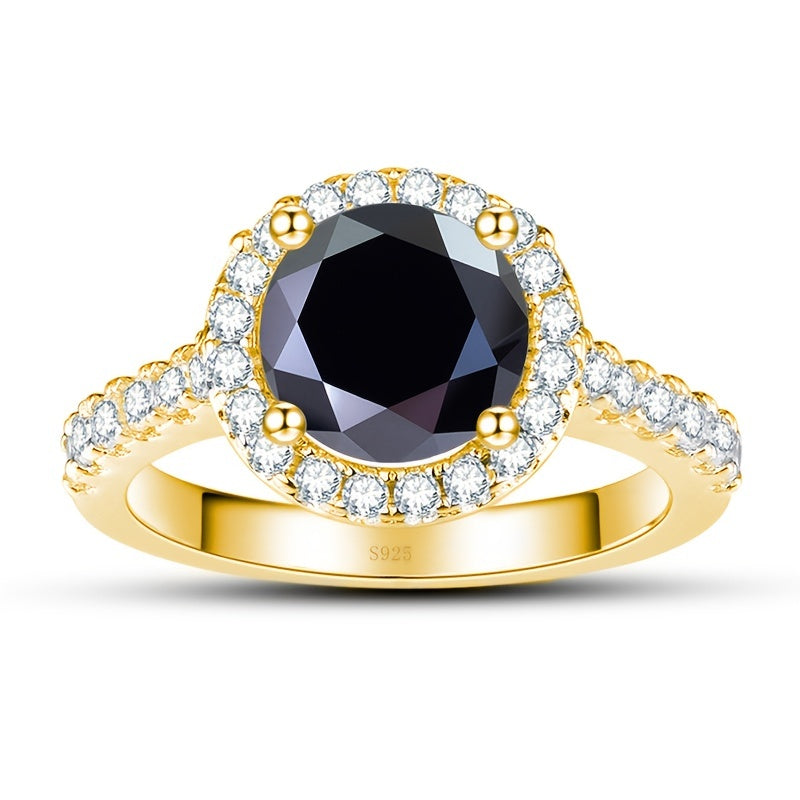 Moissanite Classic Halo Ring